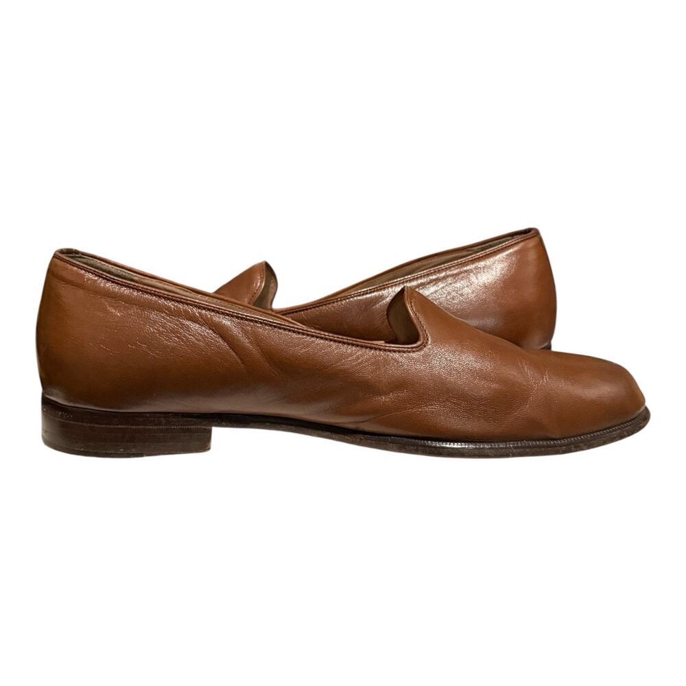 Bostonian Florentine Men’s Italian Leather Loafer Size 11 M Cognac Brown - Picture 9 of 10
